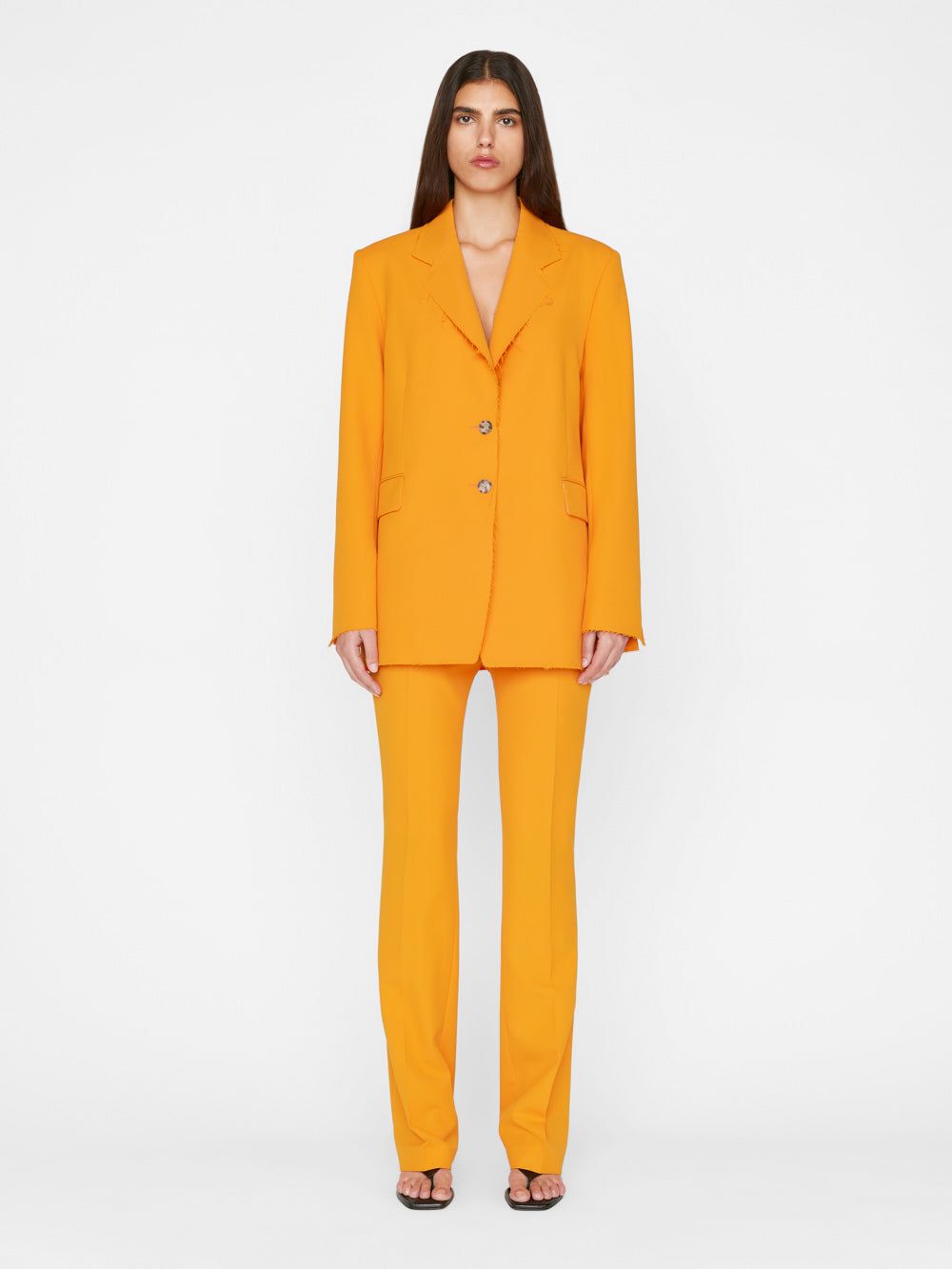 Le Mini Boot Trouser -- Nectarine sold by Frame Denim product image thumbnail 2