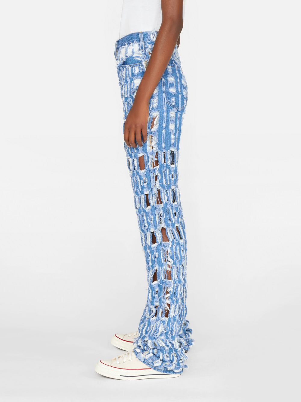 Le Jane -- Blueprint Frays sold by Frame Denim product image thumbnail 6