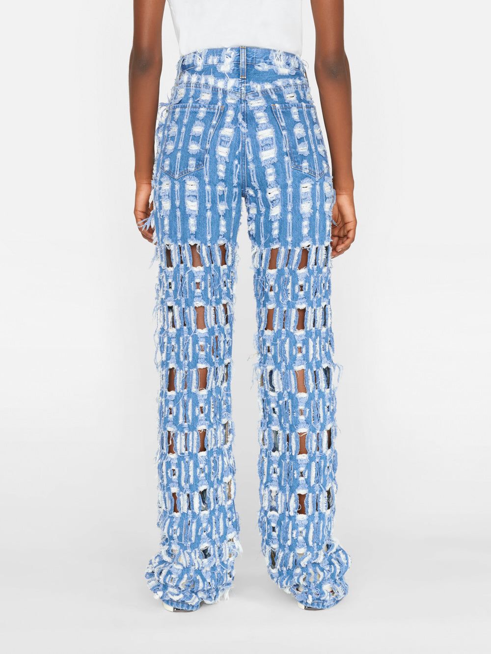 Le Jane -- Blueprint Frays sold by Frame Denim product image thumbnail 7