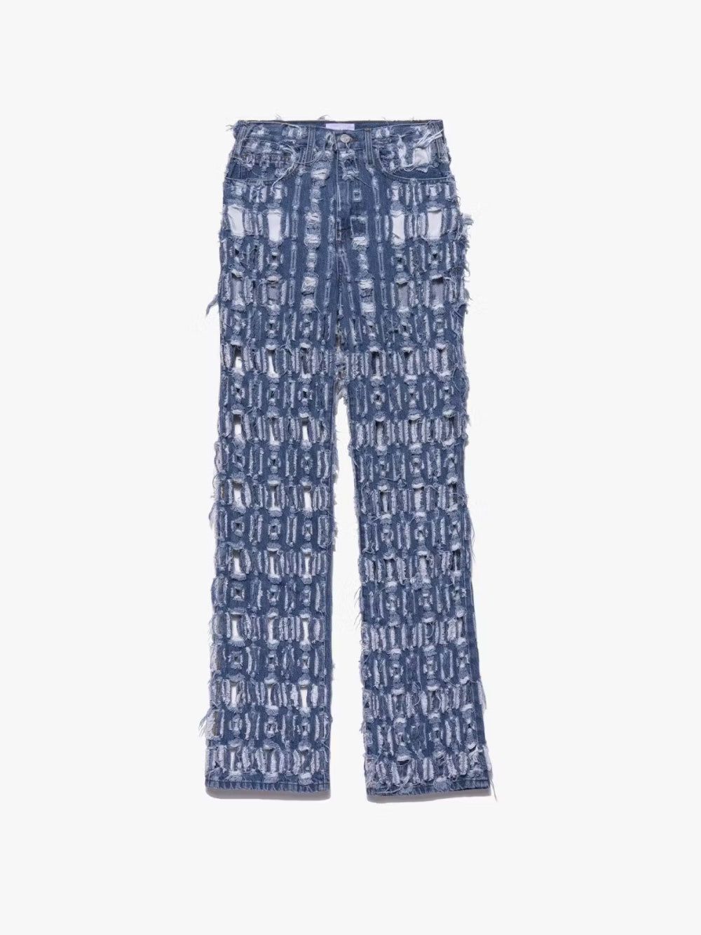 Le Jane -- Blueprint Frays sold by Frame Denim