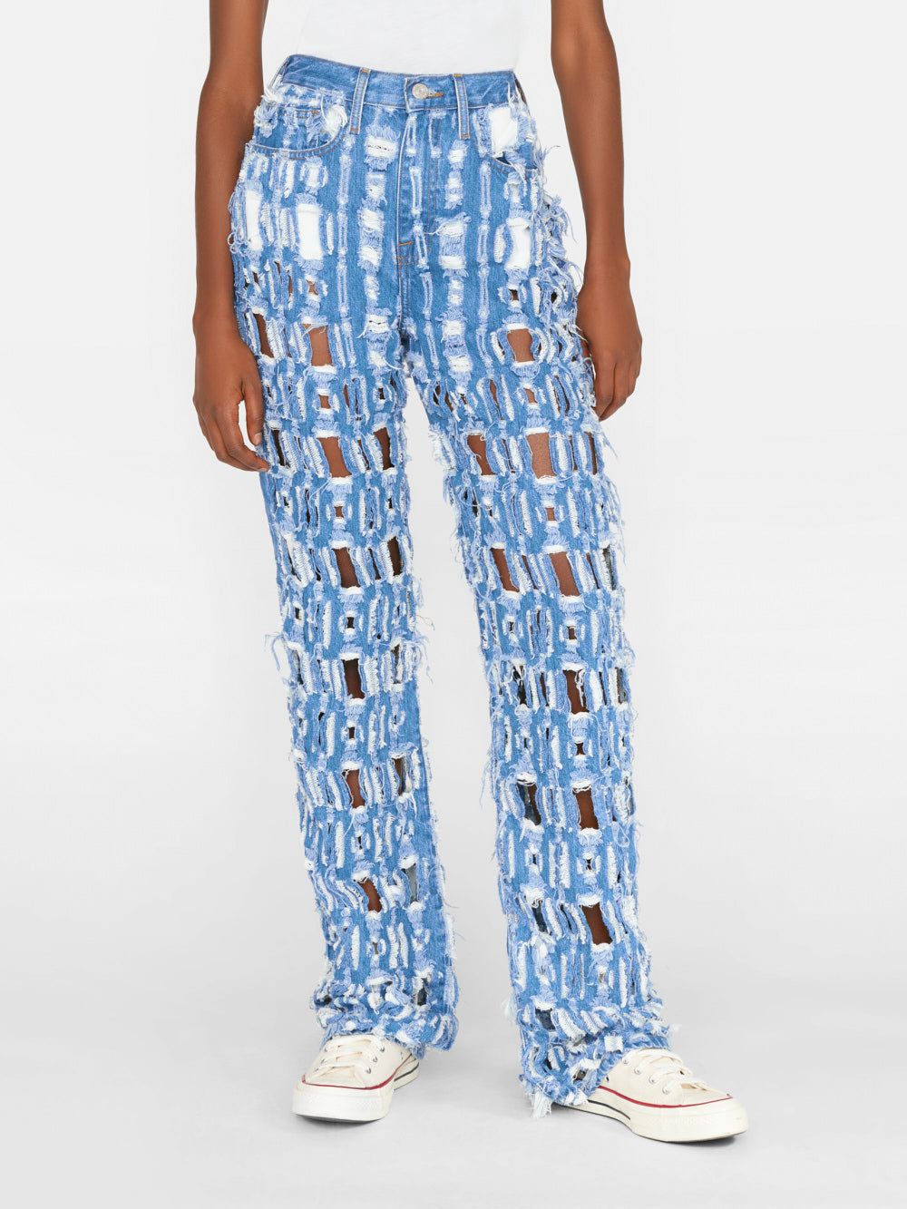 Le Jane -- Blueprint Frays sold by Frame Denim product image thumbnail 2