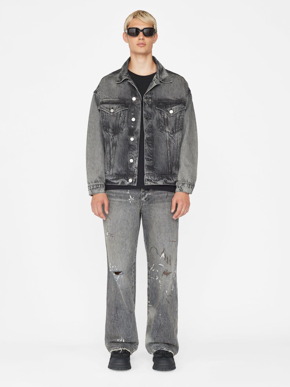 L'Homme Oversized Jacket -- Motley sold by Frame Denim product image thumbnail 2