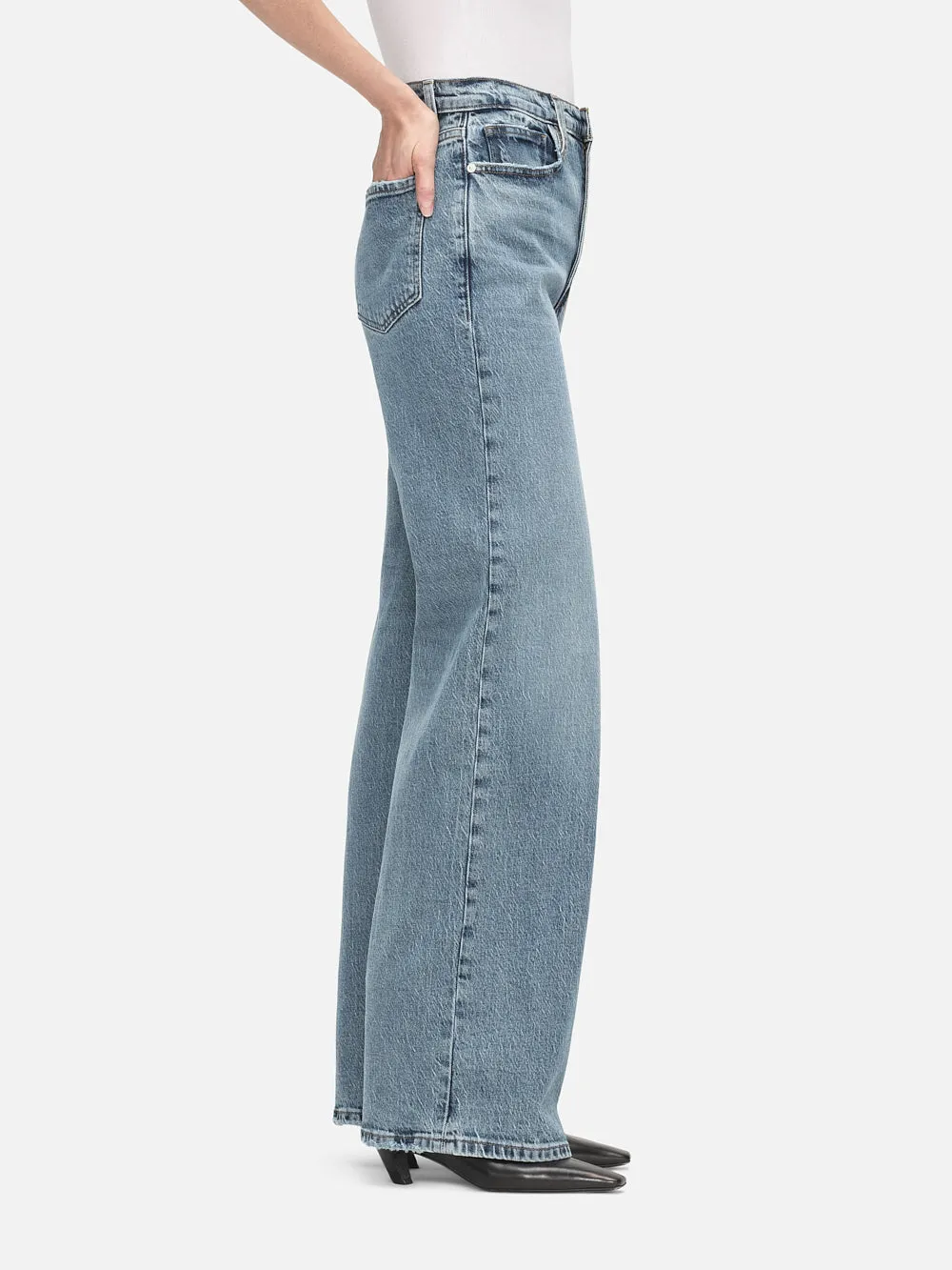Le Jane Wide Leg -- Lomina sold by Frame Denim product image thumbnail 5