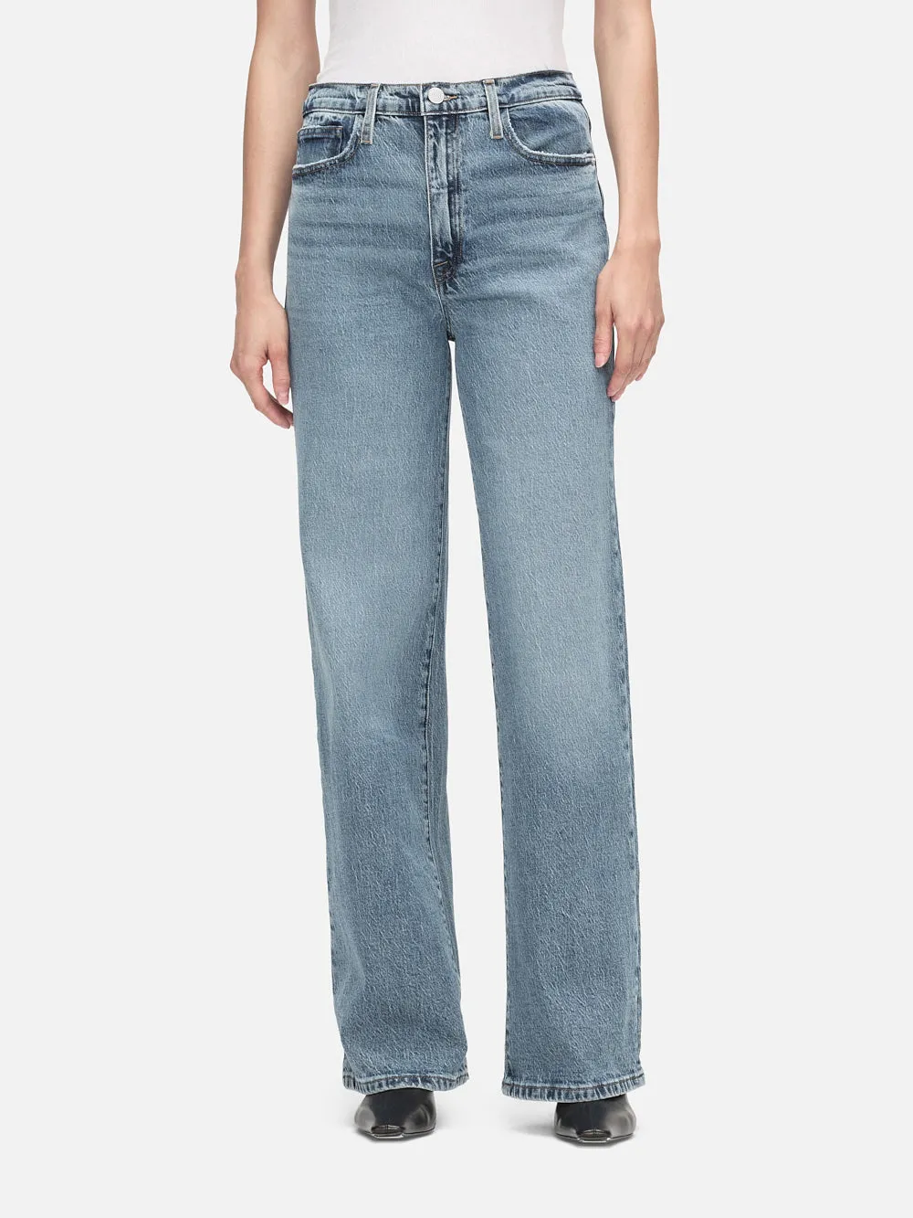 Le Jane Wide Leg -- Lomina sold by Frame Denim product image thumbnail 3