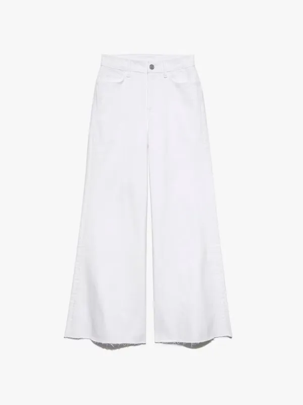 Le Palazzo Crop -- Blanc sold by Frame Denim
