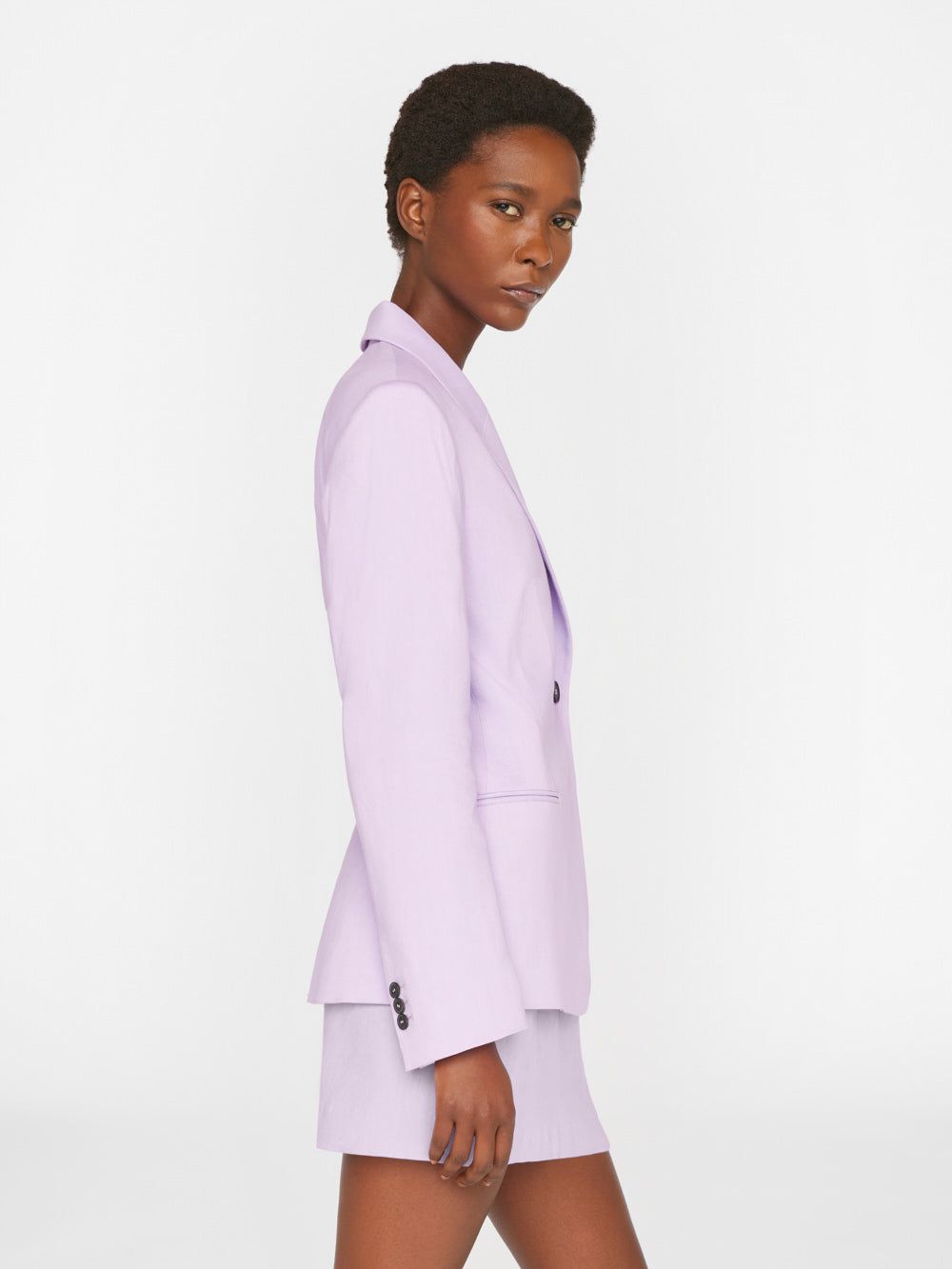 The Femme Blazer -- Lilac sold by Frame Denim product image thumbnail 6