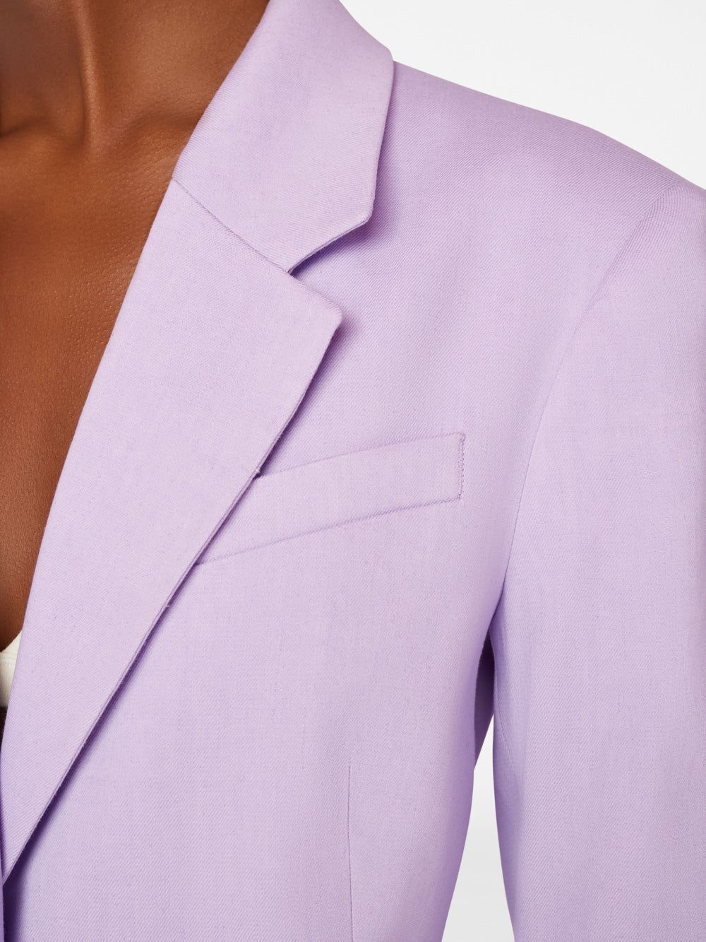 The Femme Blazer -- Lilac sold by Frame Denim product image thumbnail 4