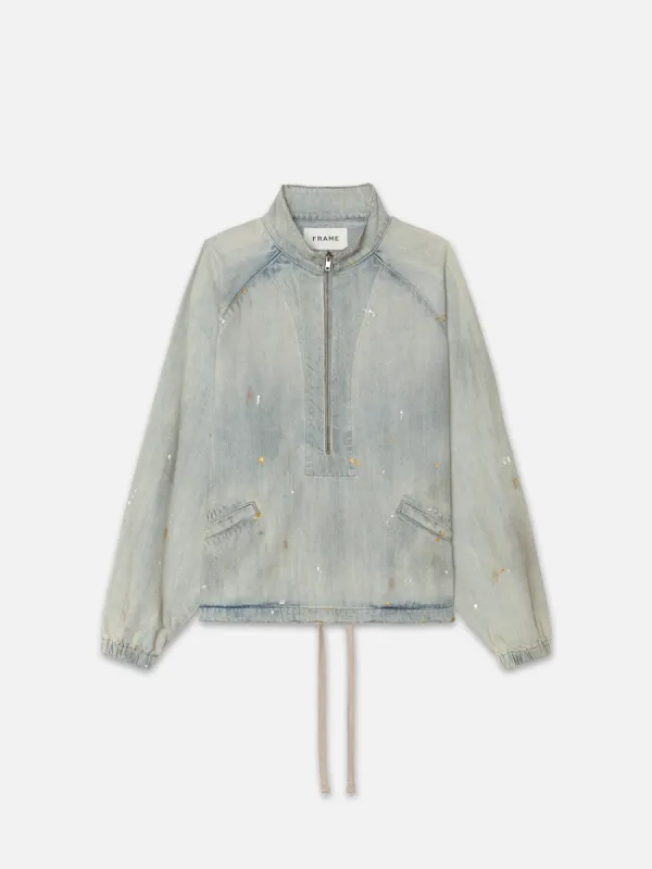 Skater Jacket -- Alvin Paint sold by Frame Denim