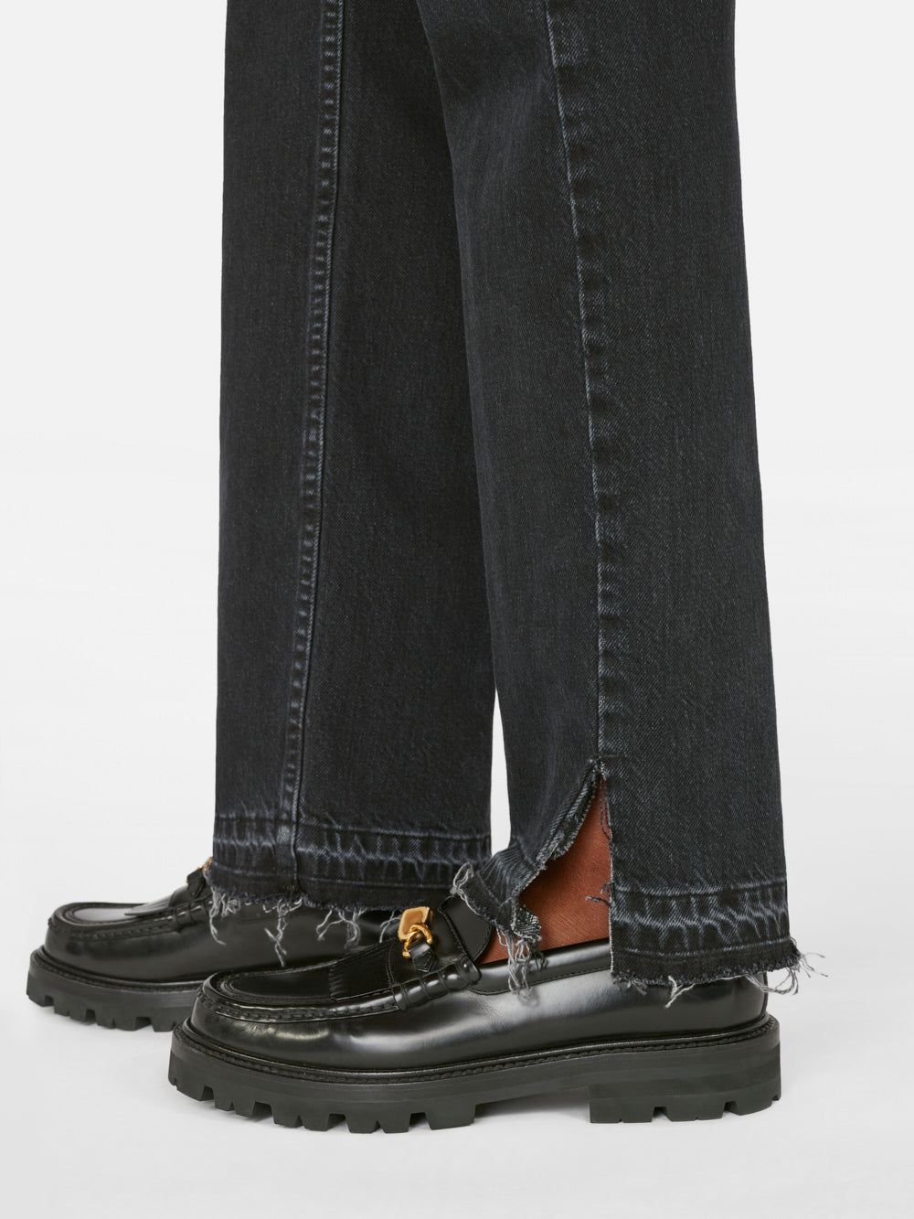 Le High 'N' Tight Straight Slit -- Inkwell sold by Frame Denim product image thumbnail 4