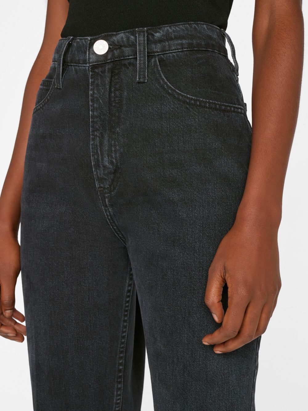 Le High 'N' Tight Straight Slit -- Inkwell sold by Frame Denim product image thumbnail 5