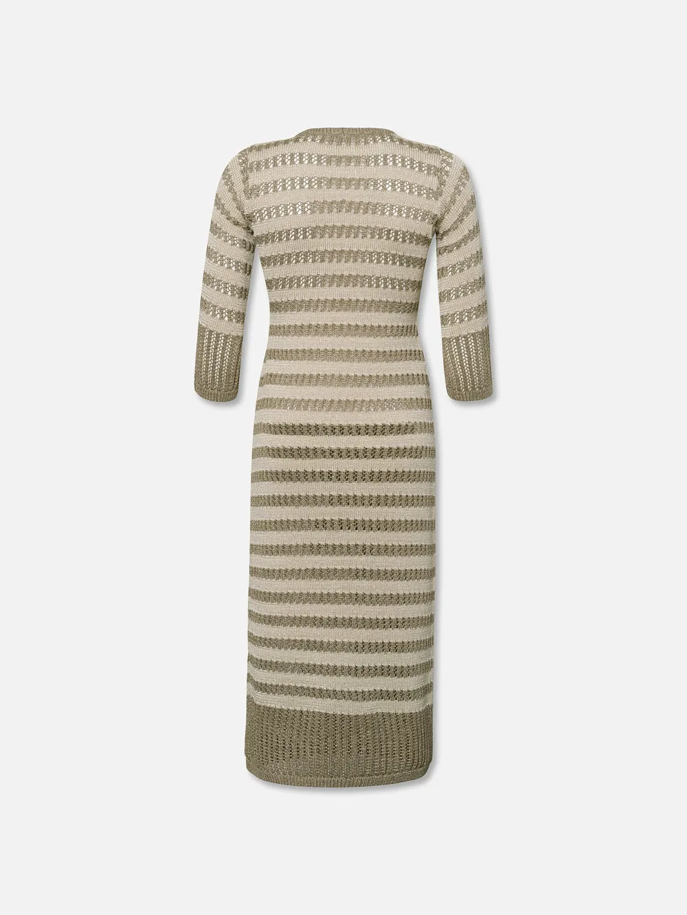 Lurex Stripe Dress -- Gold Multi sold by Frame Denim product image thumbnail 3