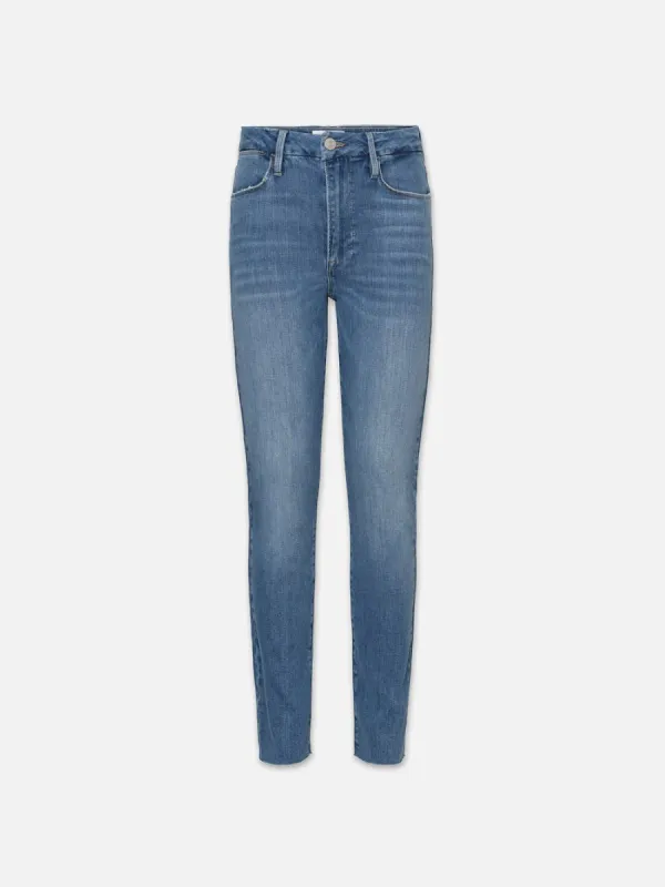 Le Super High Straight Crop -- Drizzle sold by Frame Denim