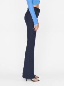 Le High Flare Trouser -- Navy sold by Frame Denim