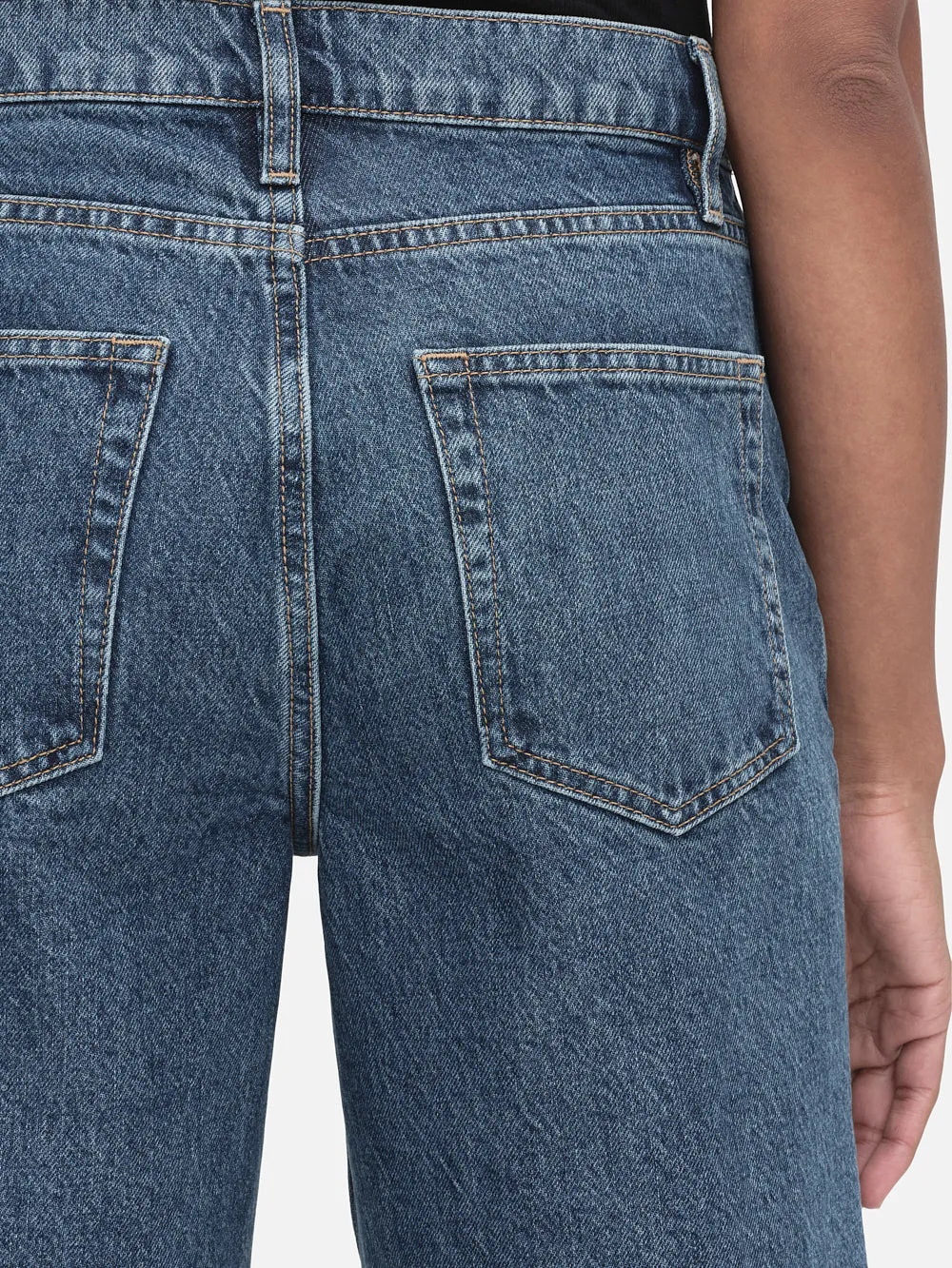 High Rise Easy Capri -- Wren sold by Frame Denim product image thumbnail 4