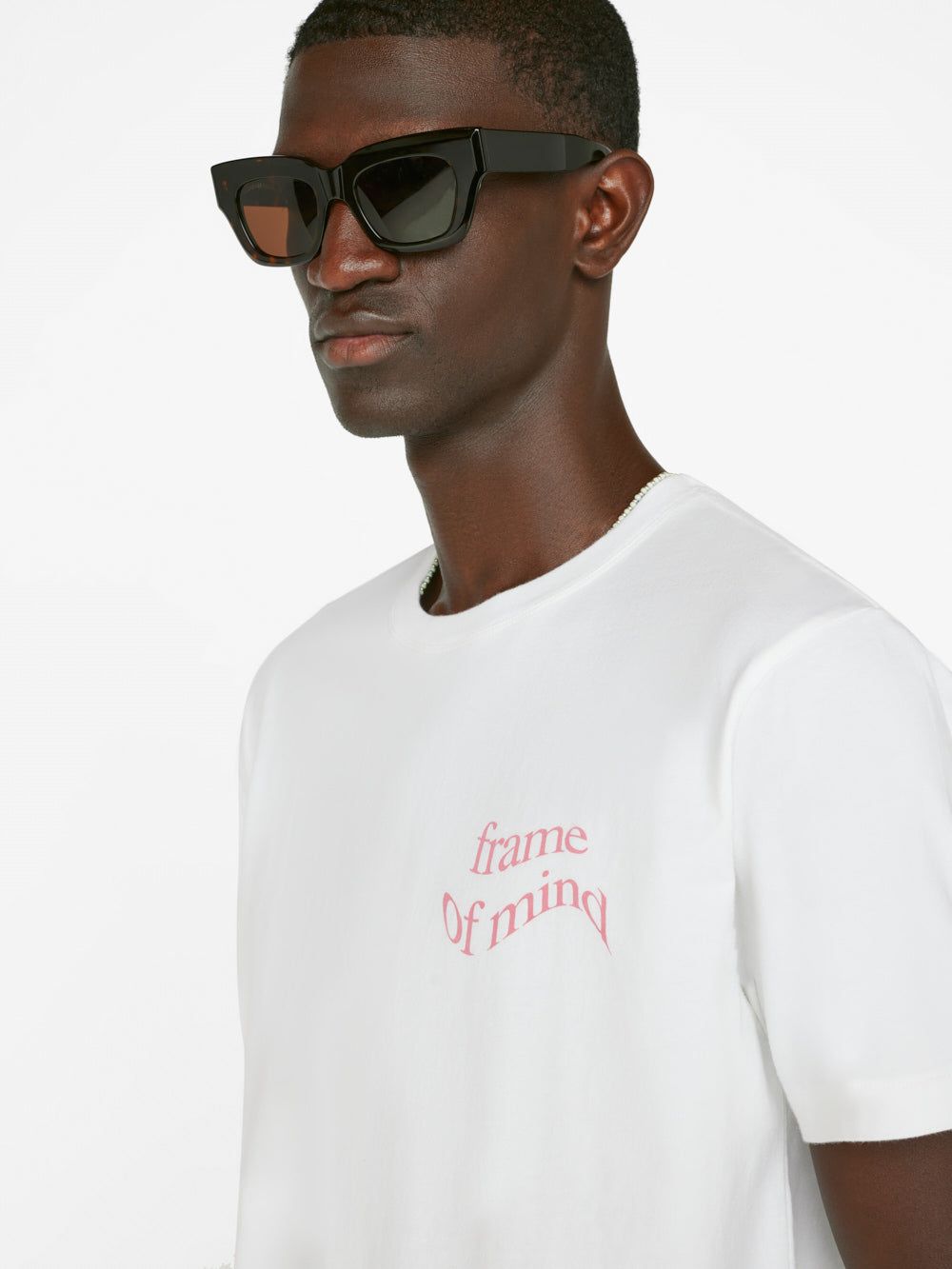 Graphic Tee -- Blanc Pop Rose sold by Frame Denim product image thumbnail 4