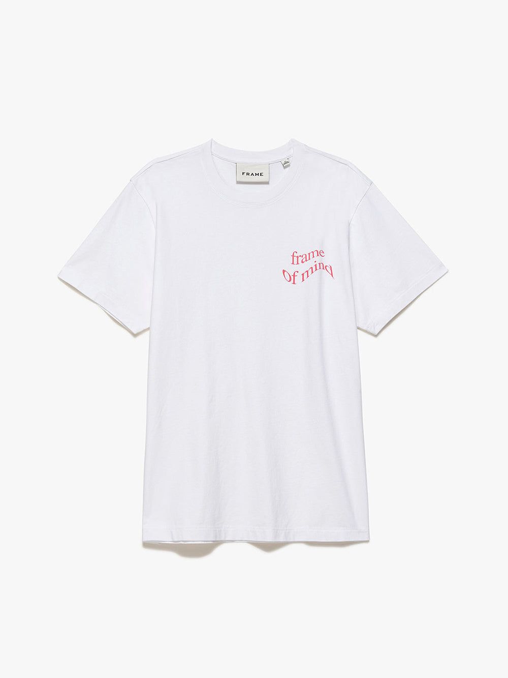 Graphic Tee -- Blanc Pop Rose sold by Frame Denim