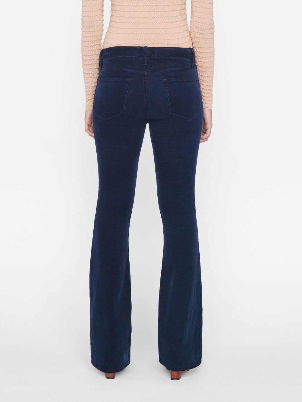 Le Mini Boot Slit Corduroy -- Navy sold by Frame Denim product image thumbnail 8