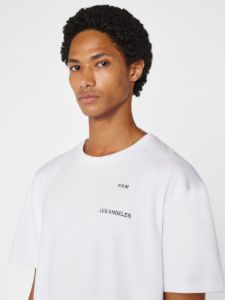 Frame LA Graphic Tee -- Blanc sold by Frame Denim