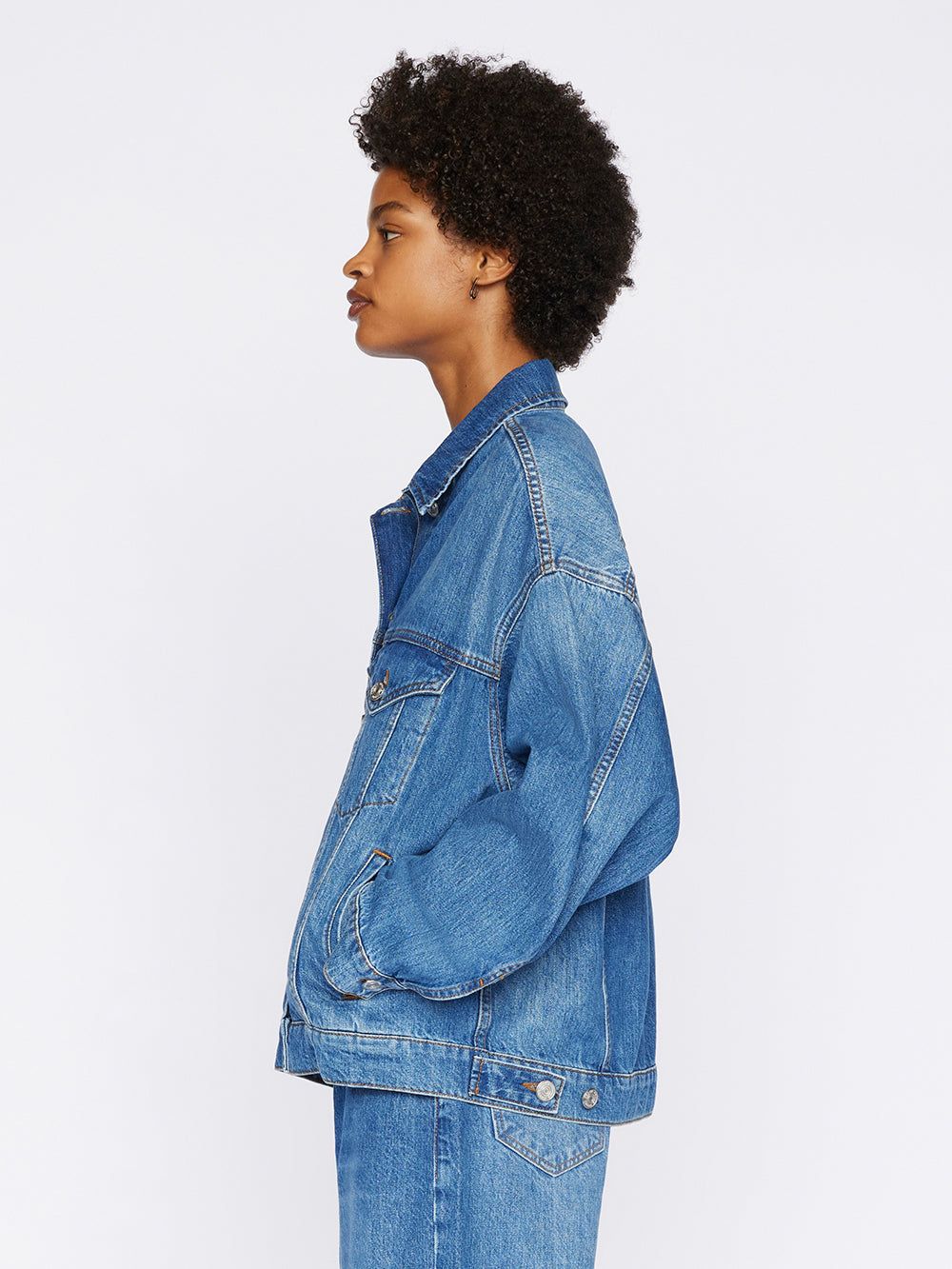 Le Oversized Jacket -- Stearnlee sold by Frame Denim product image thumbnail 4
