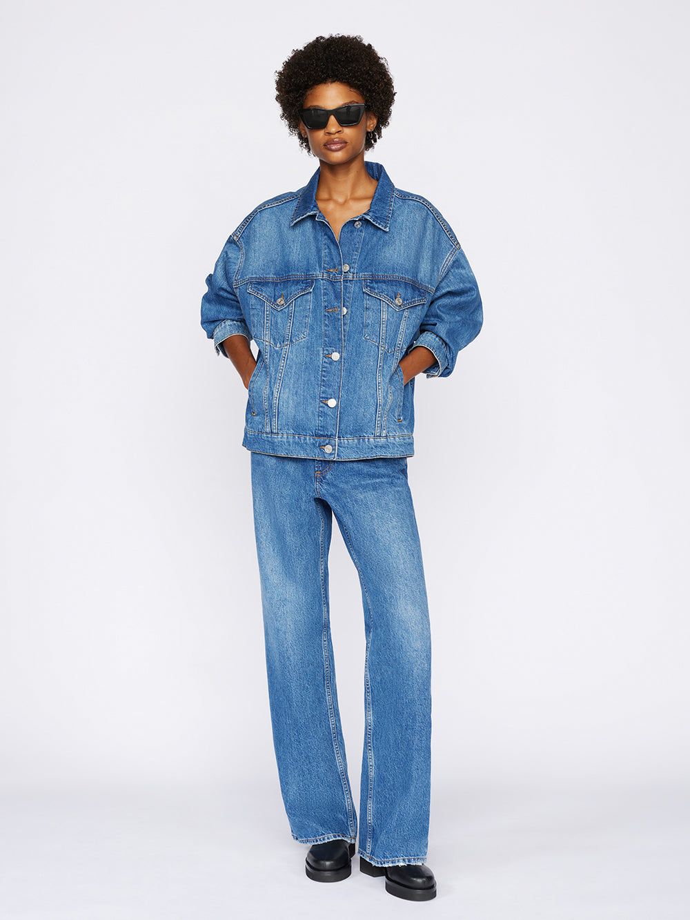 Le Oversized Jacket -- Stearnlee sold by Frame Denim product image thumbnail 2