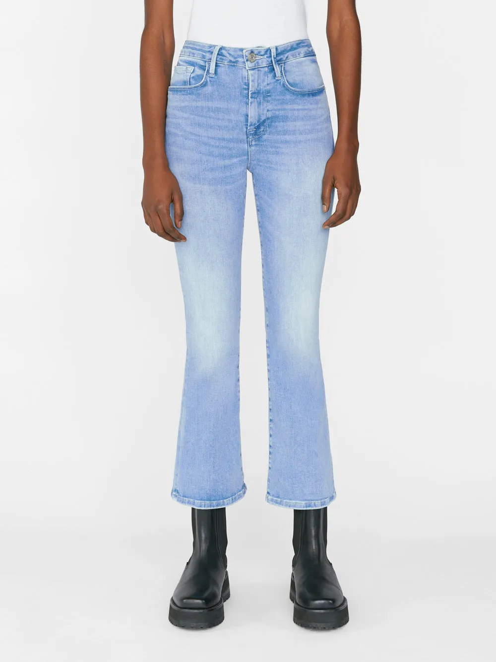 Le One Crop Mini Boot -- Casper sold by Frame Denim product image thumbnail 2