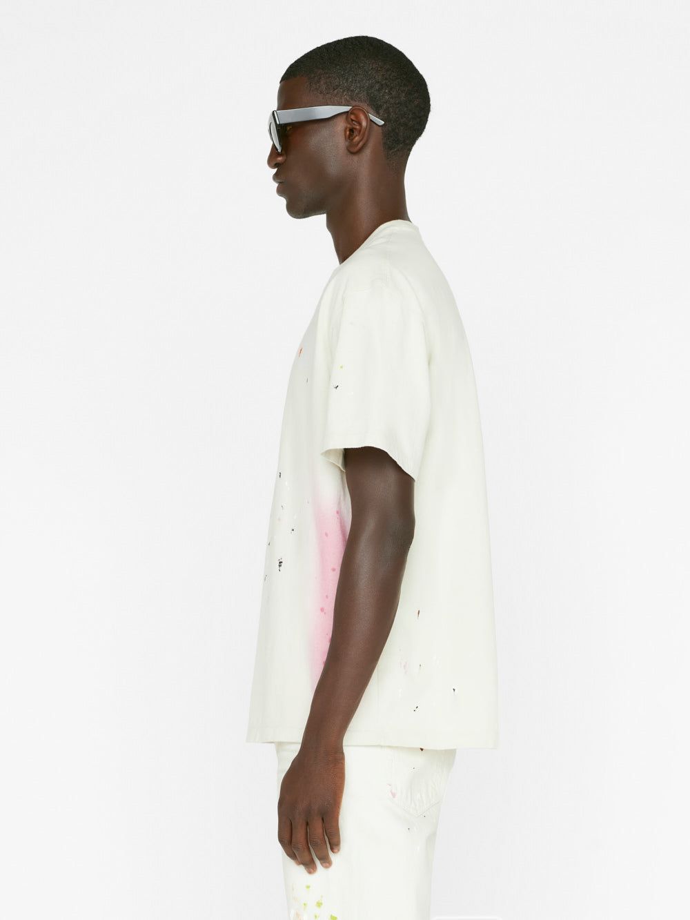 Color Spray Active Tee -- Ecru sold by Frame Denim product image thumbnail 7