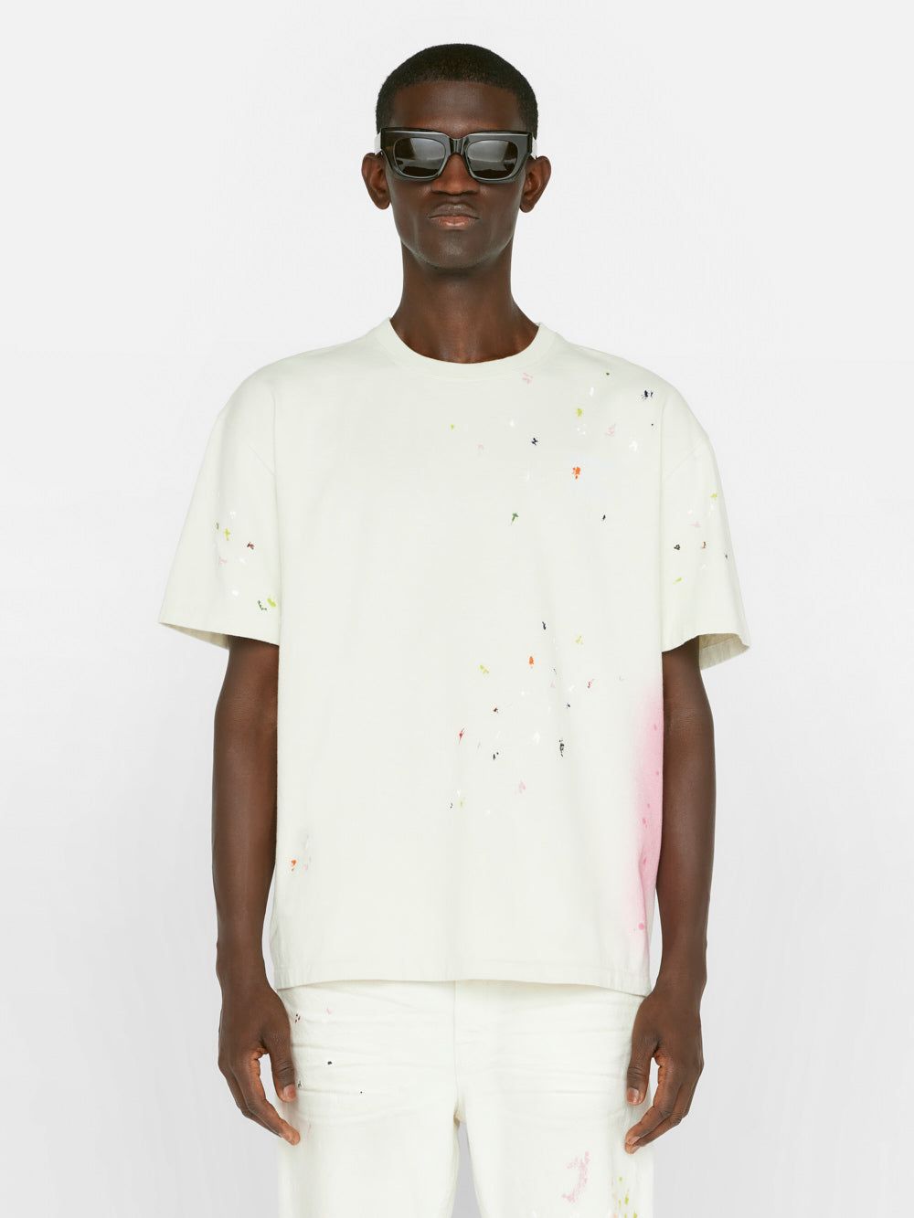 Color Spray Active Tee -- Ecru sold by Frame Denim product image thumbnail 3