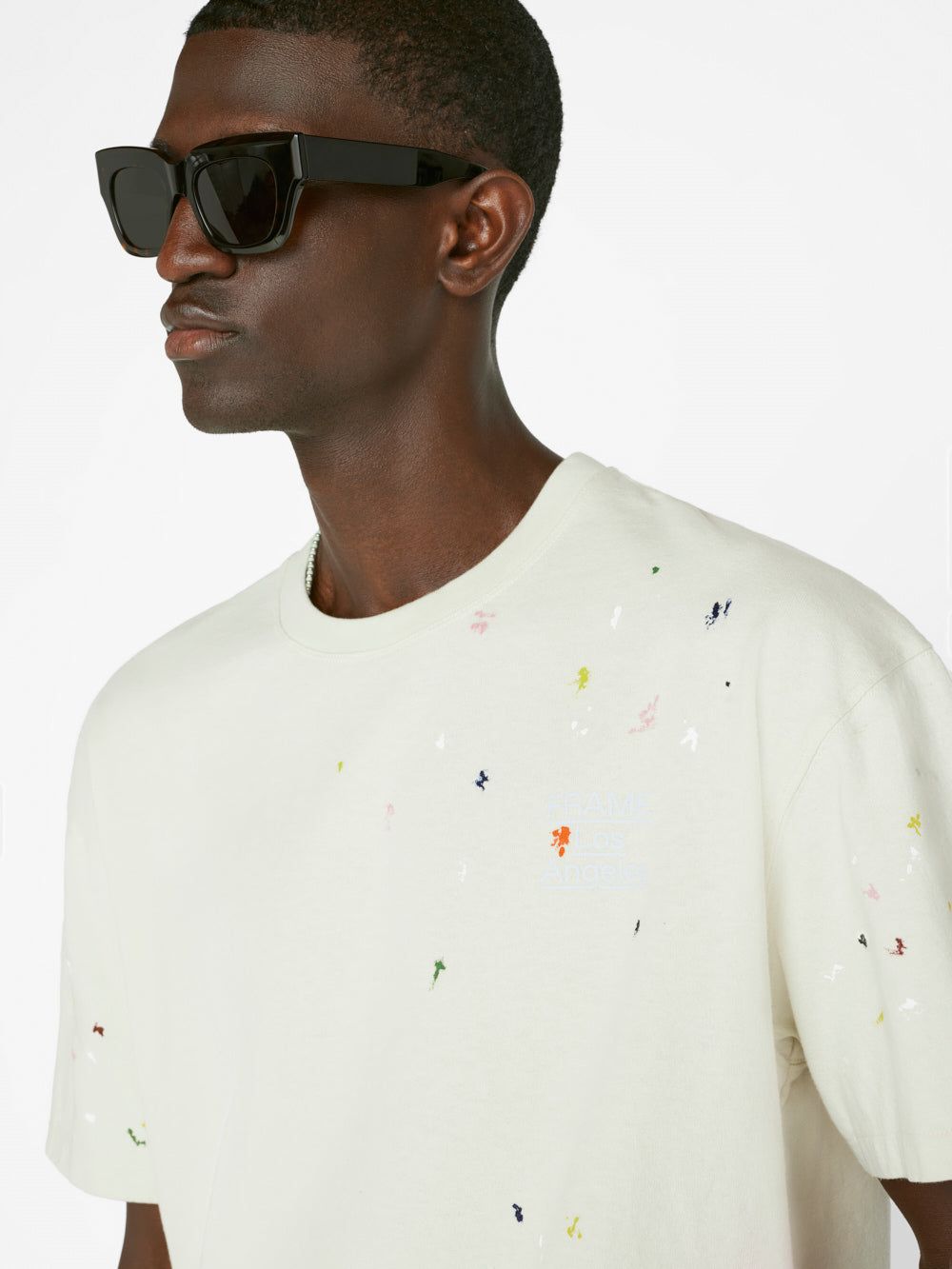 Color Spray Active Tee -- Ecru sold by Frame Denim product image thumbnail 9