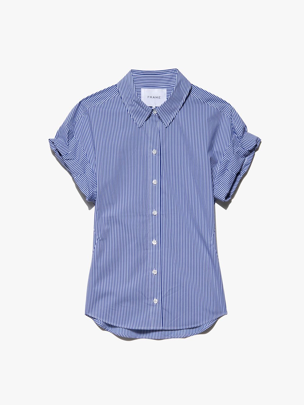 Rolled Sleeve Top -- Ultramarine Multi sold by Frame Denim product image thumbnail 7