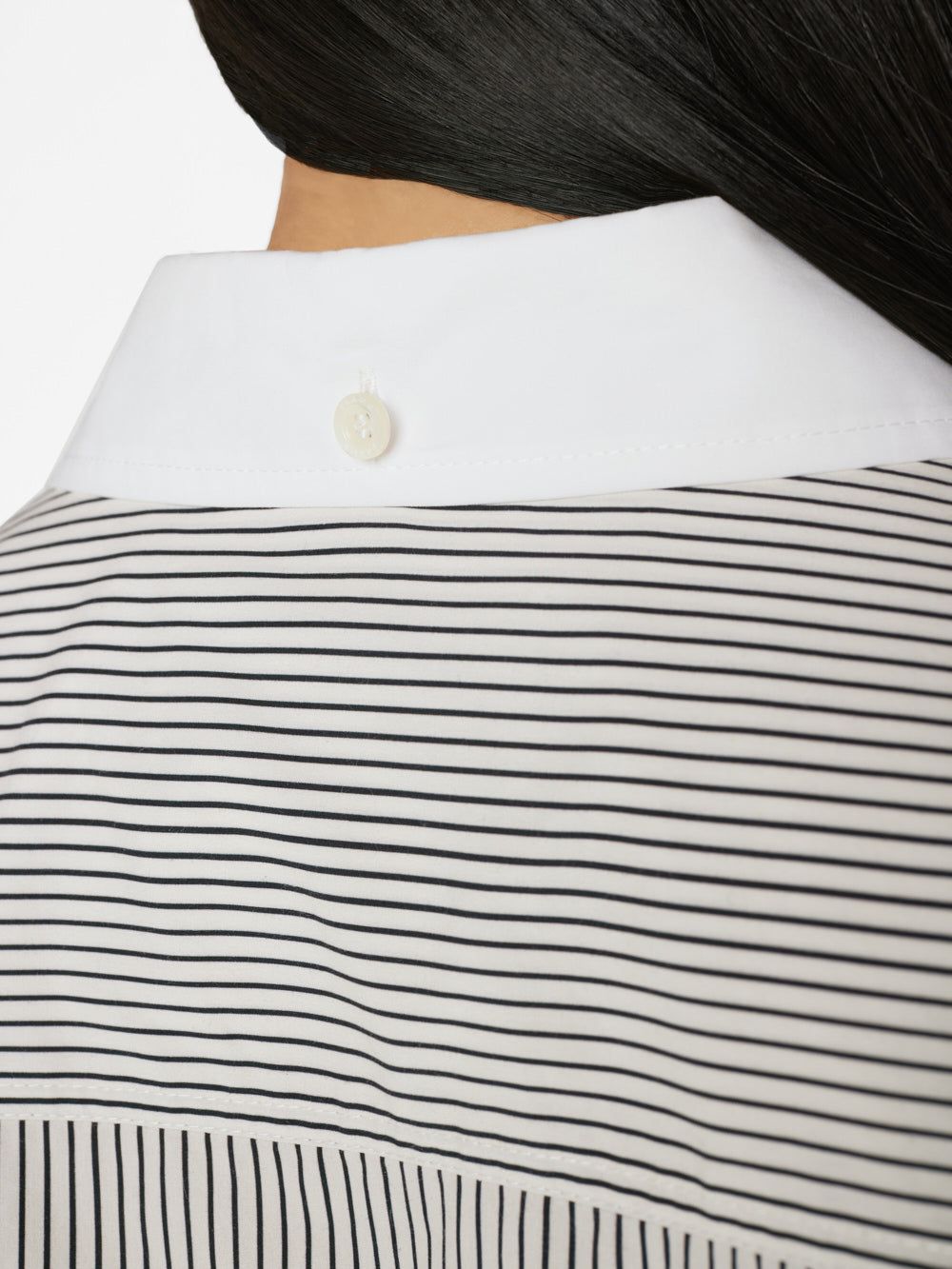 The Oversized Shirt -- Bone Multi sold by Frame Denim product image thumbnail 6