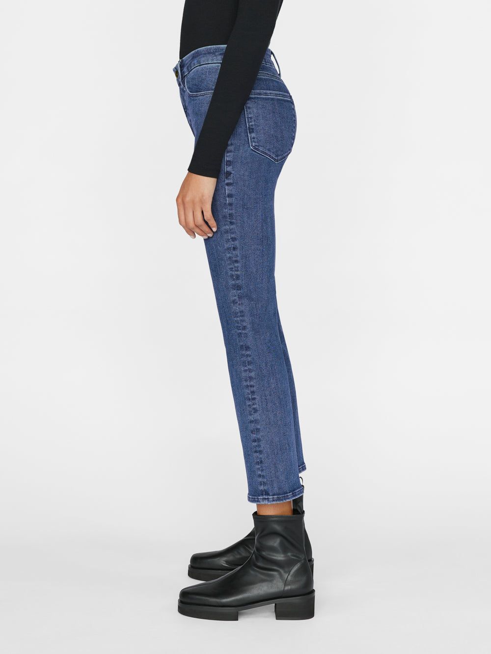Le Crop Mini Boot -- Kinley sold by Frame Denim product image thumbnail 5