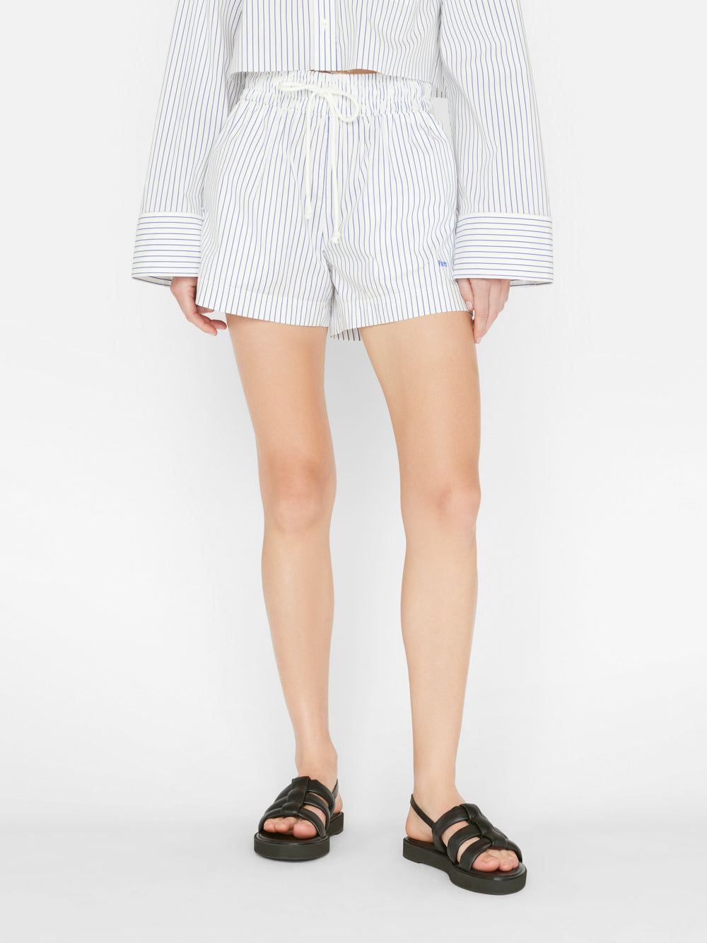 Drawstring Lounge Short -- Cobalt Multi sold by Frame Denim product image thumbnail 2