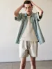 Short Sleeve Relaxed Denim Shirt -- Oahu sold by Frame Denim
