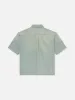 Short Sleeve Relaxed Denim Shirt -- Oahu sold by Frame Denim