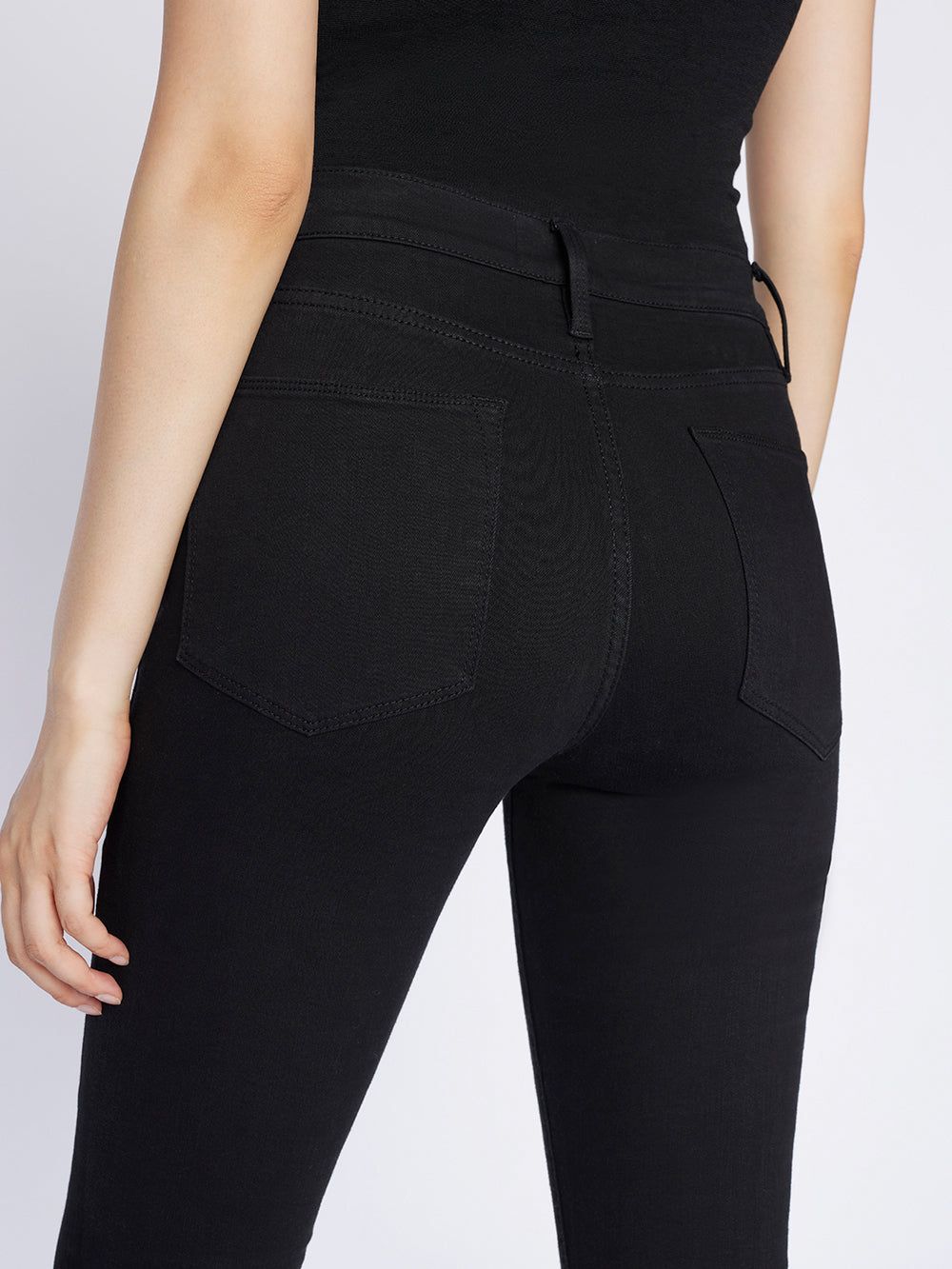 Le High Skinny Front Split -- Film Noir sold by Frame Denim product image thumbnail 7