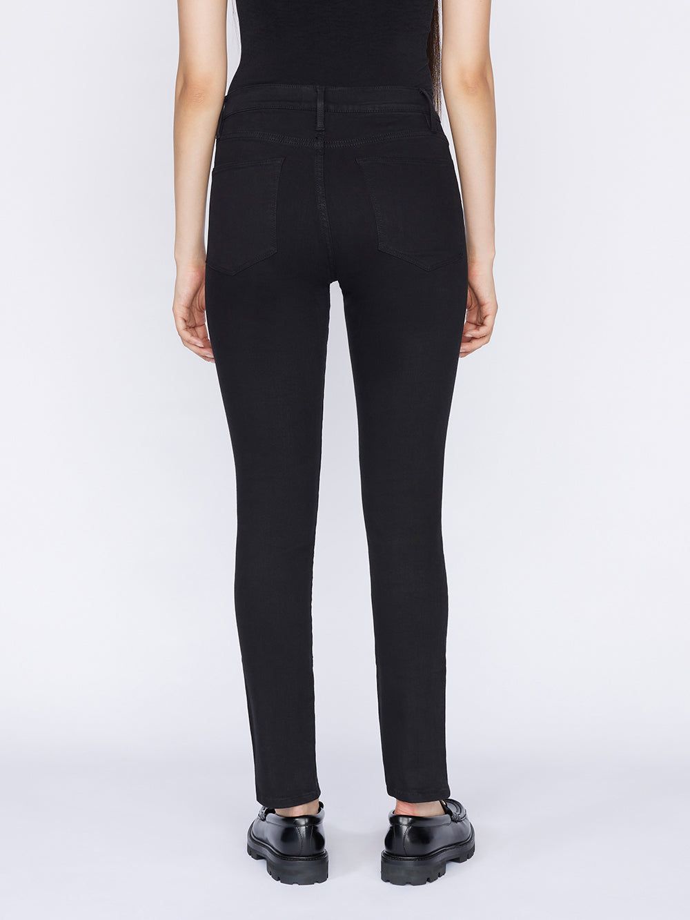 Le High Skinny Front Split -- Film Noir sold by Frame Denim product image thumbnail 5