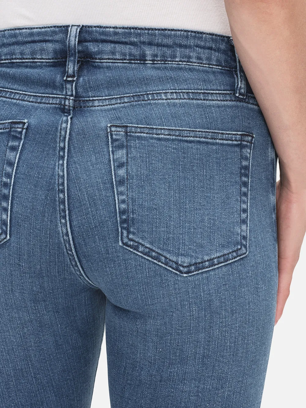 Le Crop Mini Boot -- Temple sold by Frame Denim product image thumbnail 3