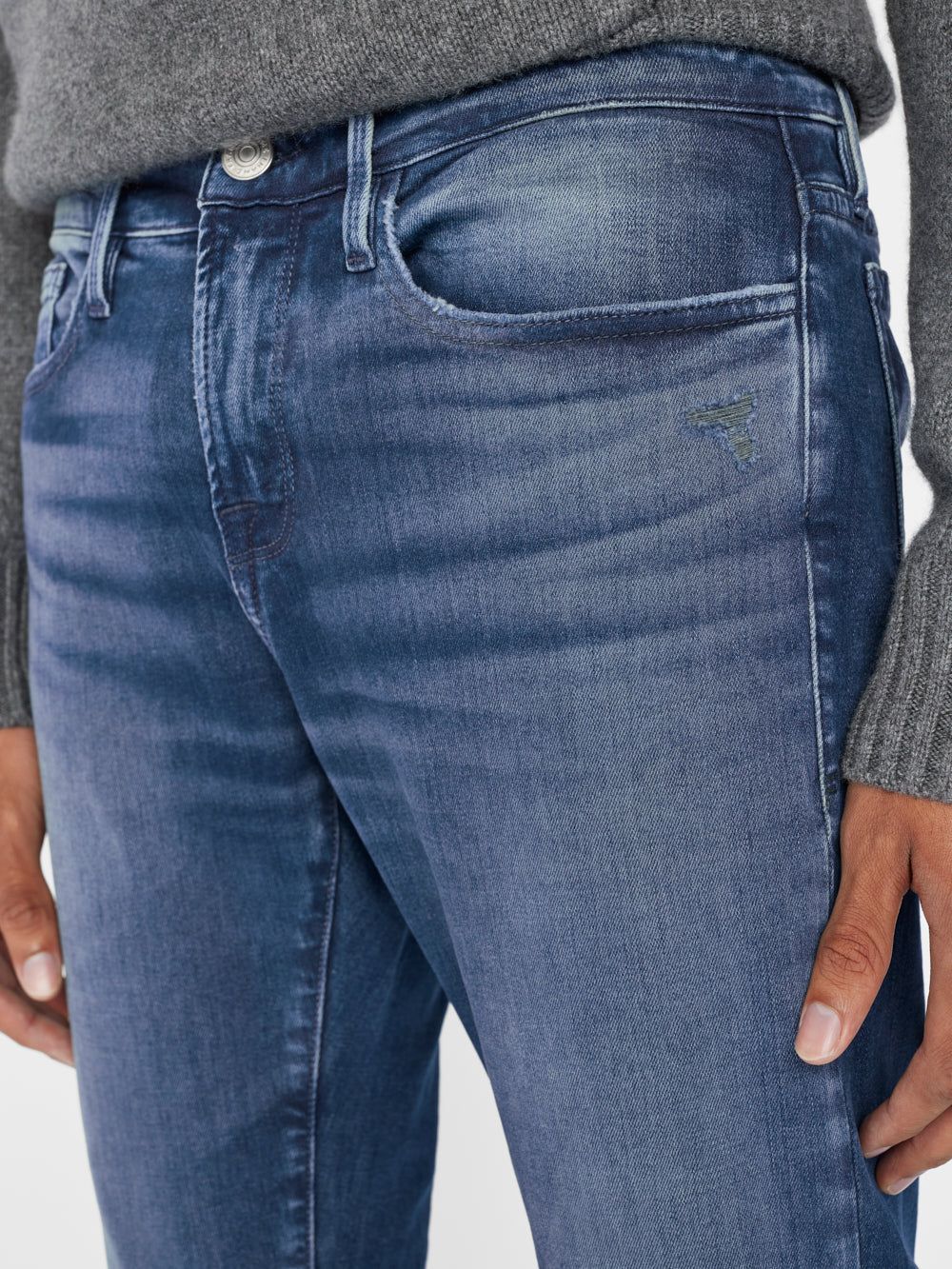 L'Homme Skinny -- Quincy Rips sold by Frame Denim product image thumbnail 4