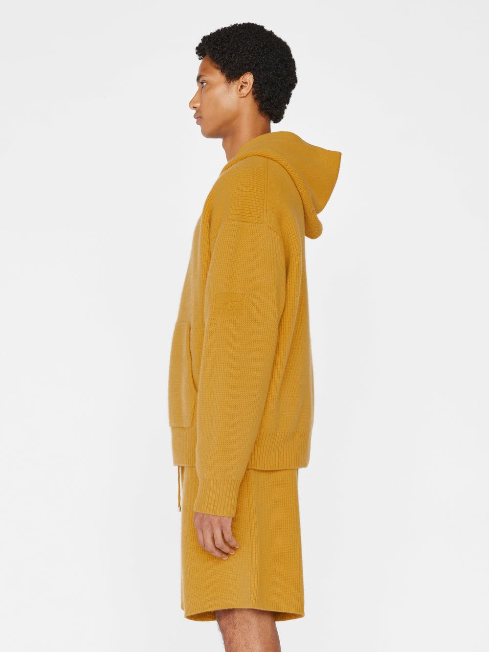 Heavyweight Cashmere Hoodie -- Yellow sold by Frame Denim product image thumbnail 8