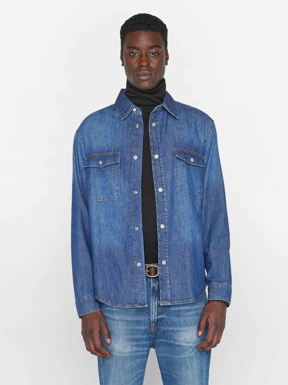 Denim Shirt -- California sold by Frame Denim product image thumbnail 3