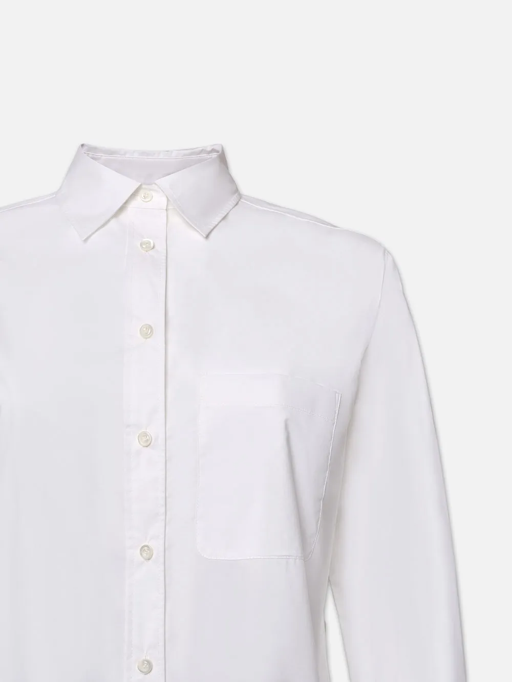 The Borrowed Pocket Shirt -- White sold by Frame Denim product image thumbnail 3