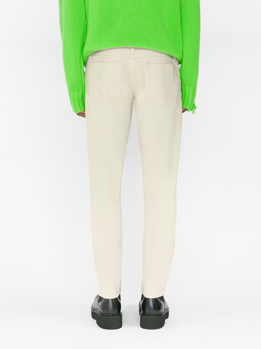 L'Homme Slim Twill -- Garage White Beige sold by Frame Denim product image thumbnail 6