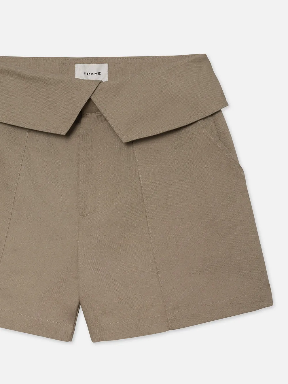 Foldover Short -- Mushroom sold by Frame Denim product image thumbnail 2