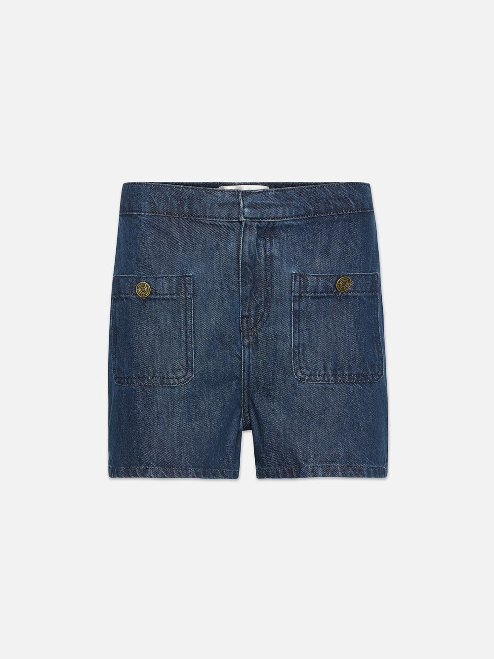 Patch Pocket Trouser Short -- Cleopatra sold by Frame Denim