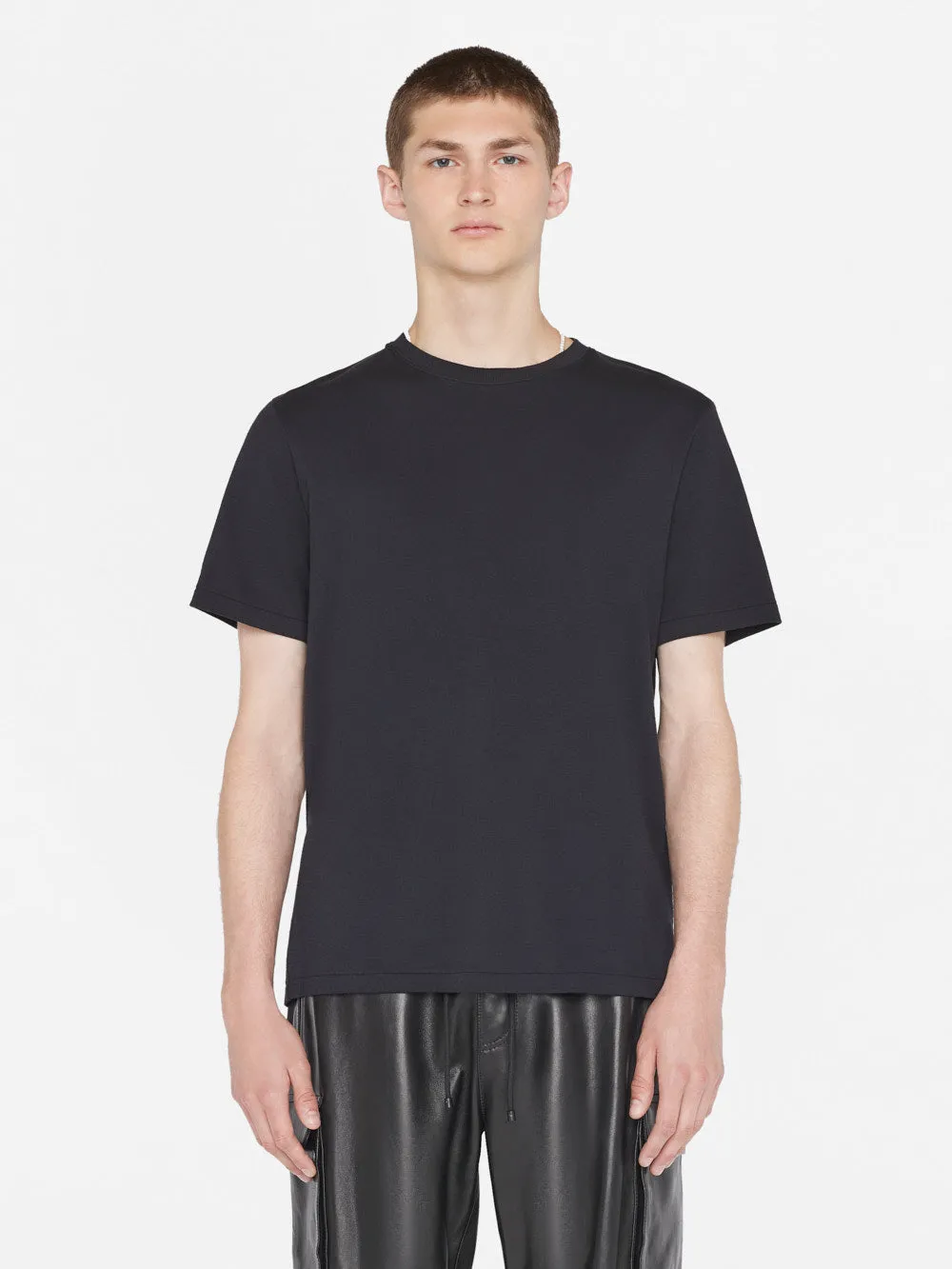 Duo Fold Tee -- Noir sold by Frame Denim product image thumbnail 4