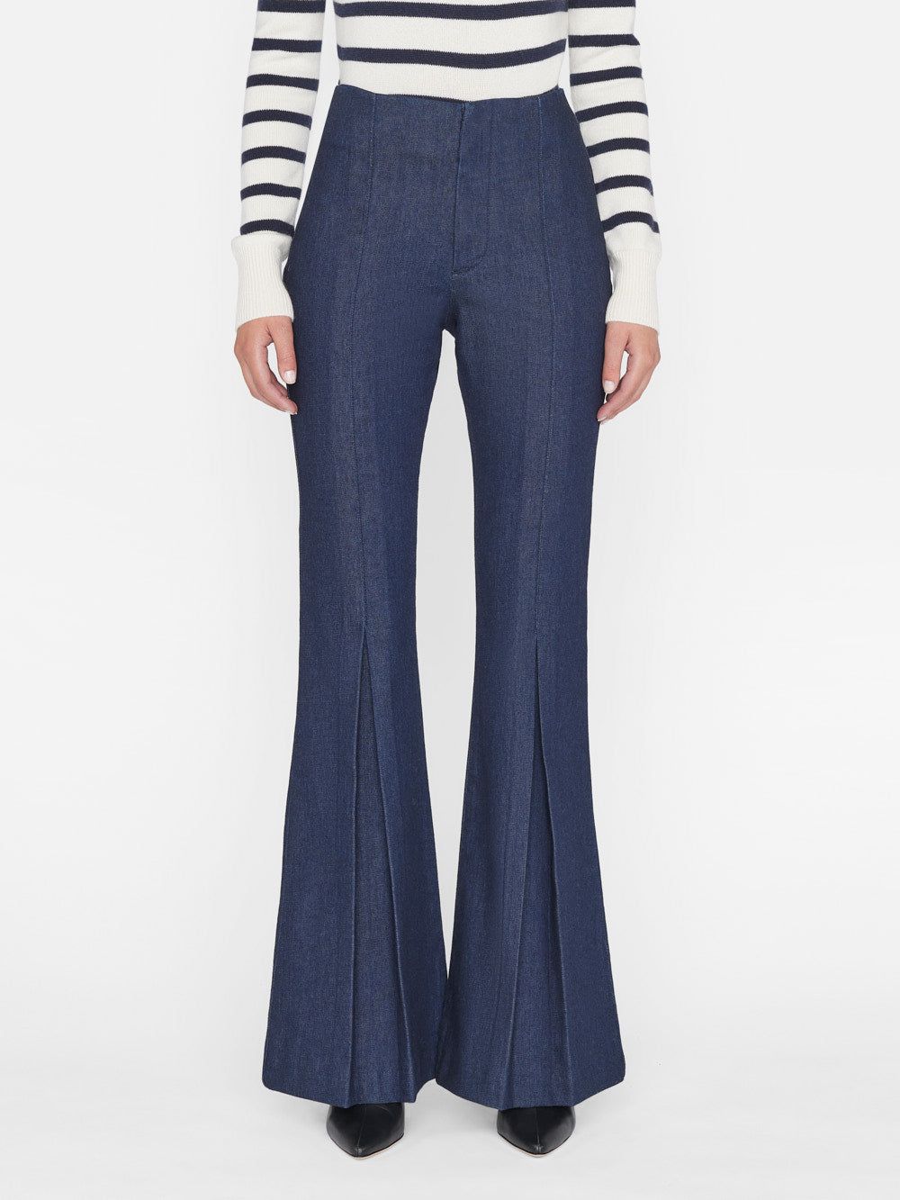 Pleated Denim Pant -- Rinse sold by Frame Denim product image thumbnail 2