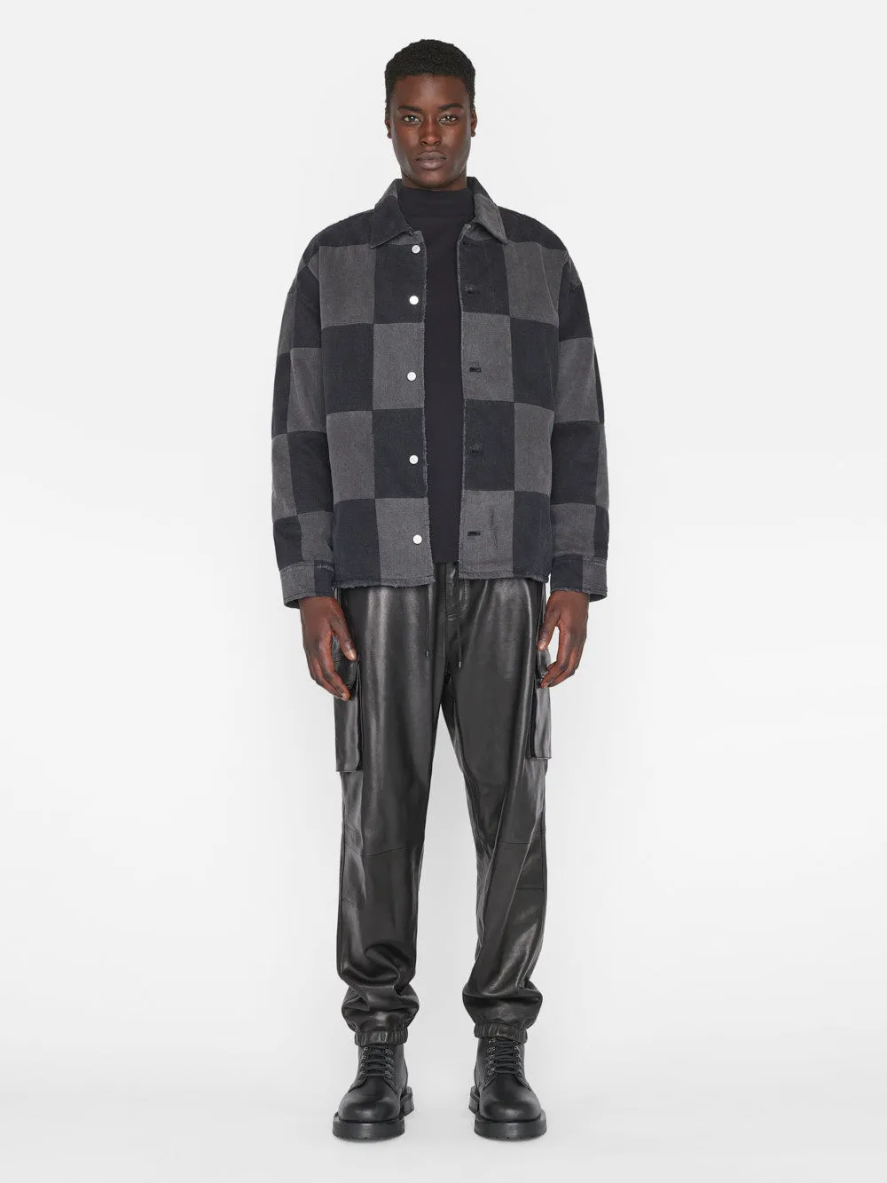 Monochrome Denim Jacket -- Washed Noir sold by Frame Denim product image thumbnail 2