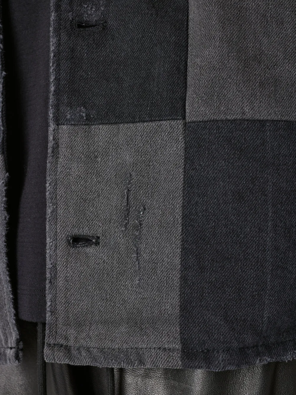 Monochrome Denim Jacket -- Washed Noir sold by Frame Denim product image thumbnail 5