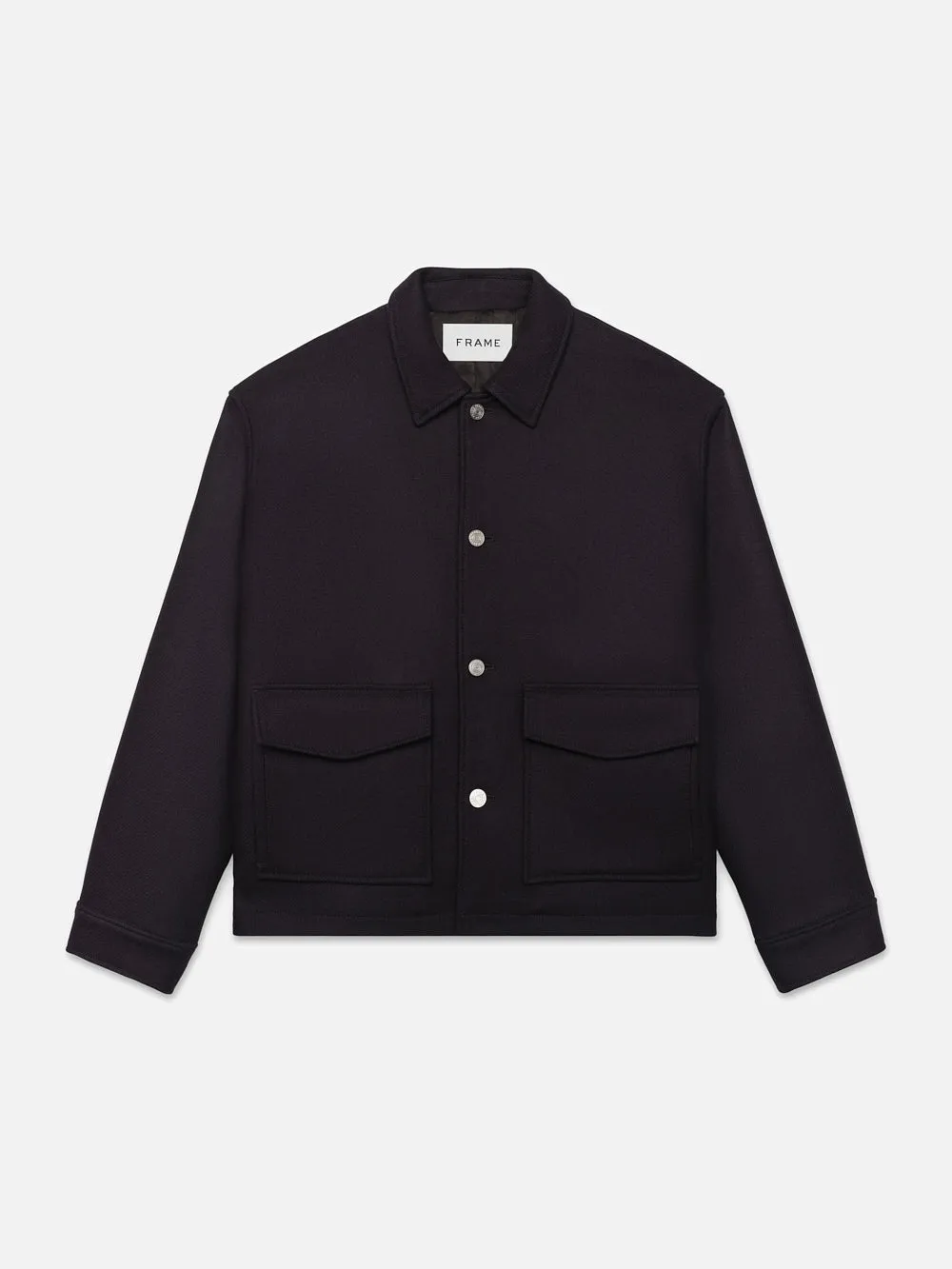 Trucker Jacket -- Navy sold by Frame Denim