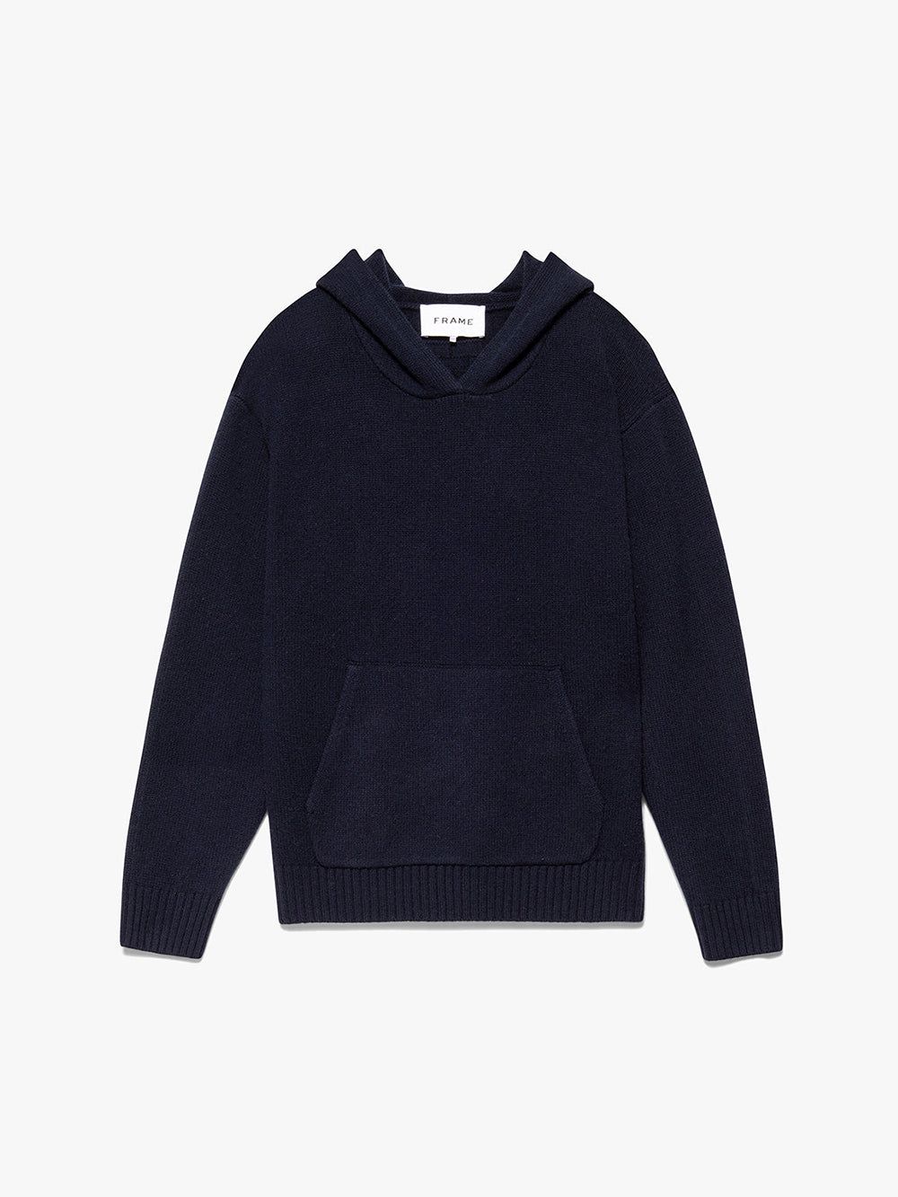 Cashmere Hoodie -- Navy sold by Frame Denim